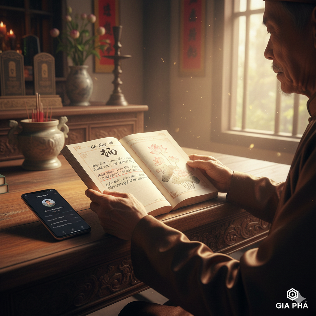 Read more about the article Cách Ghi Ngày Giỗ Đúng Trong Gia Phả: Giữ Gìn Nét Văn Hóa Tôn Kính Tổ Tiên